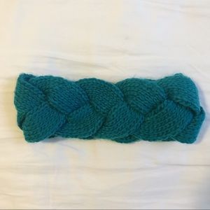 Turquoise Braided Knit Cozy & Warm Headband